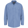 Bulwark Excel Button Front Work Shirts - SEW2