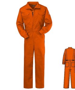 Orange Nomex Flame-resistant coveralls - CNB6OR