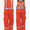 IFR Orange Ultra Soft Insulated Bib Pants - USO525