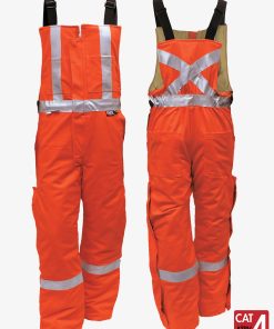 IFR Orange Ultra Soft Insulated Bib Pants - USO525