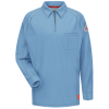 8.2 cal Long Sleeve Polo Shirts CAT2 Bulwark IQ Series – QT12 
