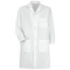 Red Kap Men's 4 Button Lab Coat - 5700WH