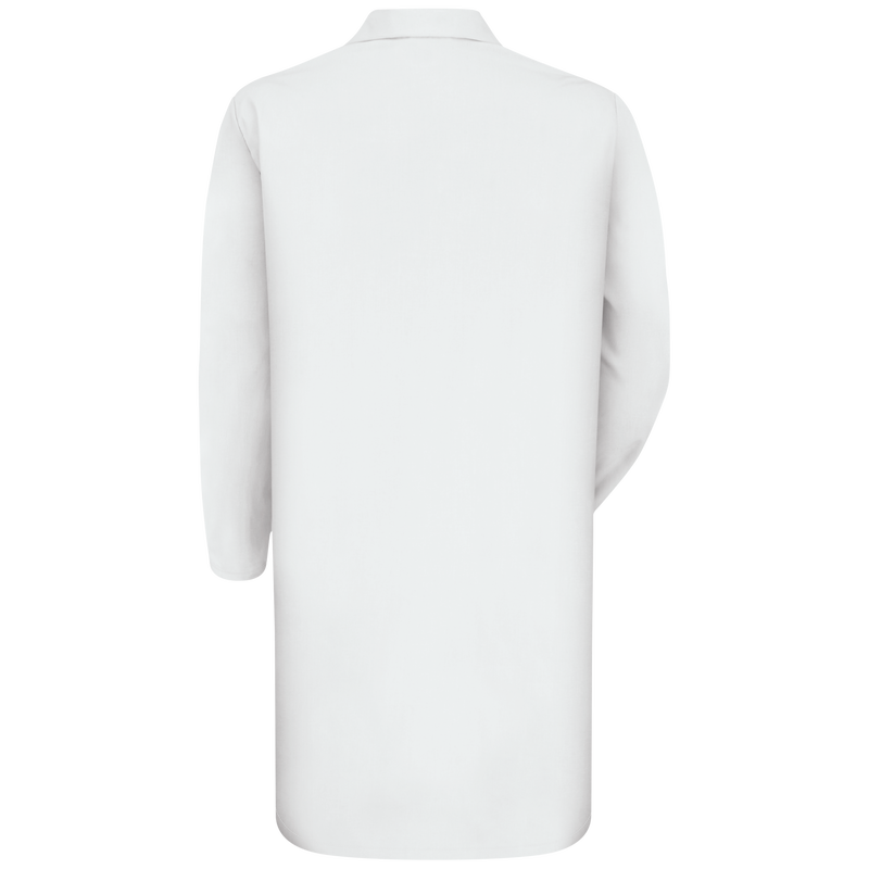 PS_RK_KP18WH_B Red Kap Men's 5 Gripper Lab Coat - KP18