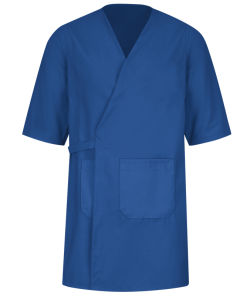 5 oz. Collarless Butcher Wrap with Pockets Red Kap - WP10