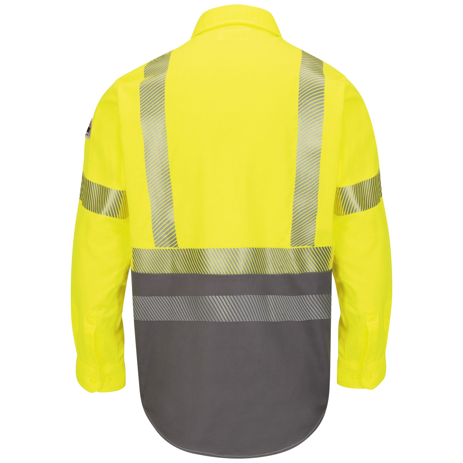 PS_BW_SLB4HG_B Hi Vis FR Uniform Shirt Color Block Bulwark - SLB4HG
