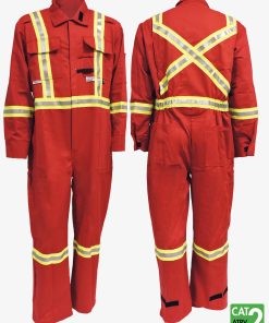 CSA Coveralls Reflective Trim With Waist Striping IFR Avenger - AS3108