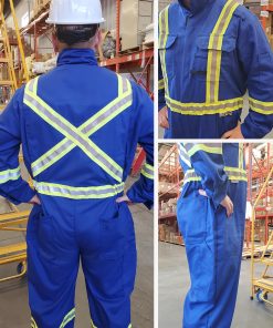 CSA Coveralls Reflective Trim With Waist Striping IFR Avenger - AS3108
