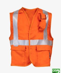 FR High Visibility Orange Vest Ultra Soft IFR - USO1715