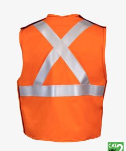 FR High Visibility Orange Vest Ultra Soft IFR - USO1715
