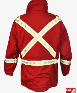 ASB3215 Flame Resistant FR Avenger Insulated Parka in Red