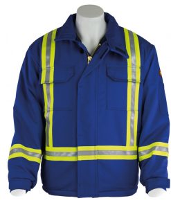Winter FR Bomber Jacket With Reflective Stripes Keltek 391S