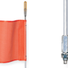 Buggy Whip 8' W/ Orange Flag and Socket For Light - FS8L in Kitimat B.C.