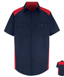 Red Kap Motorsports Shirt Short Sleeve