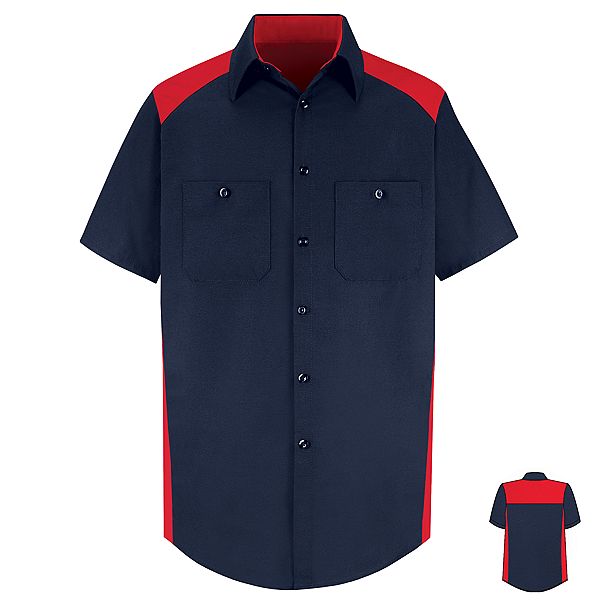Red Kap Motorsports Shirt Short Sleeve Red Kap Motorsports Shirt Short Sleeve