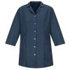5 oz. Women's Smock Fitted Adjustable ¾ Sleeve Red Kap