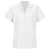 Women's Loose Fit Gripper Smock Short Sleeve Red Kap