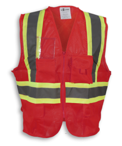 BK208 vest in red