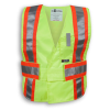BK444LM vest in lime green