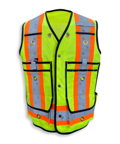 BK305-MESH vest in lime green