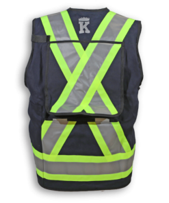 BK305NB vest in navy blue