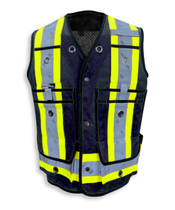 BK305-MESH vest in Navy Blue