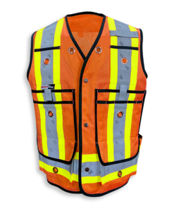BK305-MESH vest in orange
