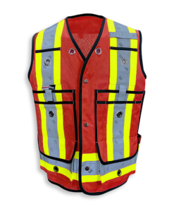 BK305-MESH-R vest in red
