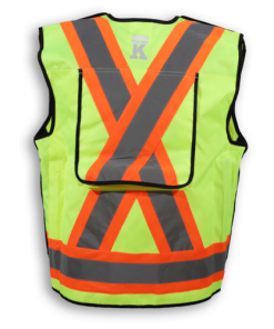 BK306-2 vest in lime green