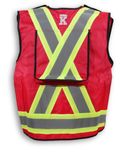 BK306-2 vest in red
