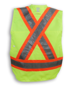 BK402LM vest in lime green