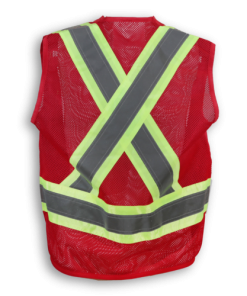 BK402-MESH-R vest in red