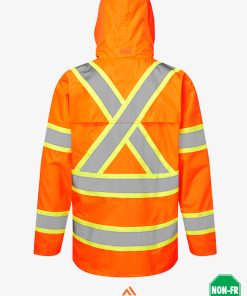Portwest Hi-Visibility Rain Jacket - CA400