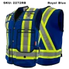 FR/AR High-Vis 4-inch Striping Surveyor Vests Atlas - 2272