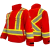 FR High-Vis CAT4 Insulated Bomber Jacket 4-inch Striping - 21934