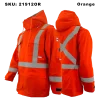 Flame-Resistant CAT2 High-Vis Shell Jacket - 21912OR