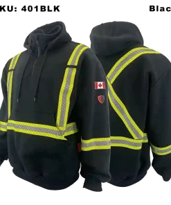High-Vis FR/AR Pullover Hoodie – 401BK