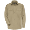 Flame-Resistant Lightweight Button-Down Uniform Shirt – SMU4