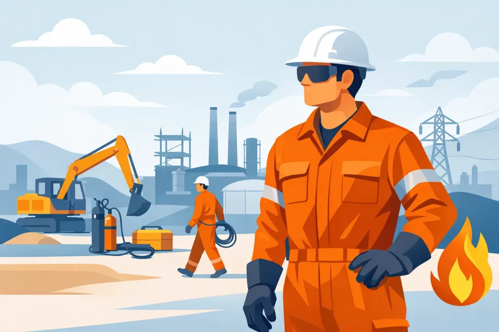 FR Cotton Coveralls for Daily Jobsite Use