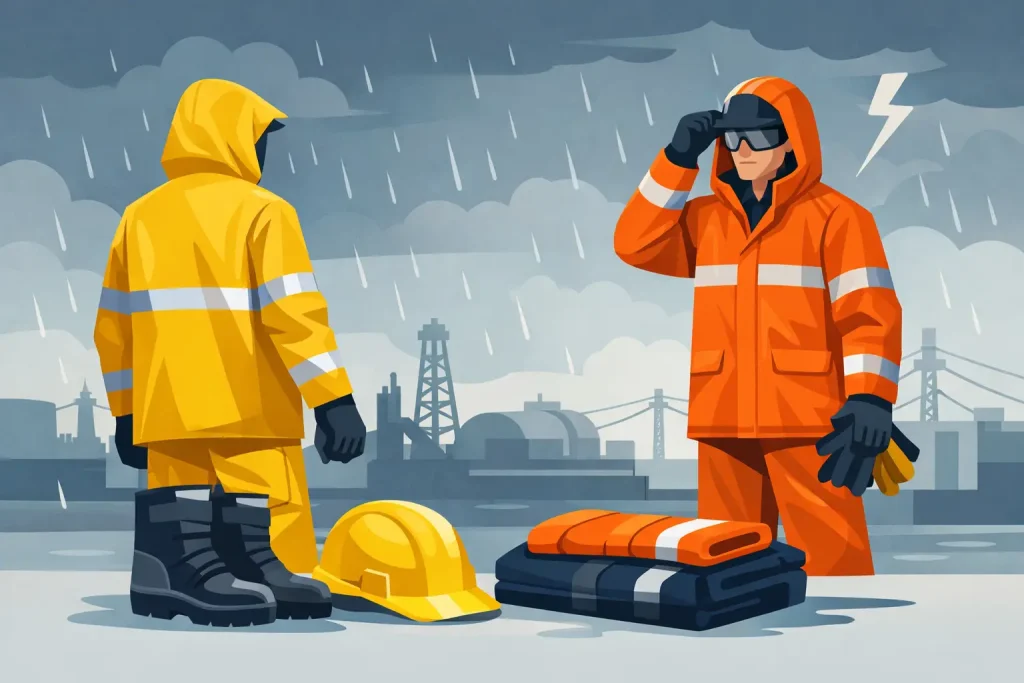 FR Rain Gear for Workers: What to Buy