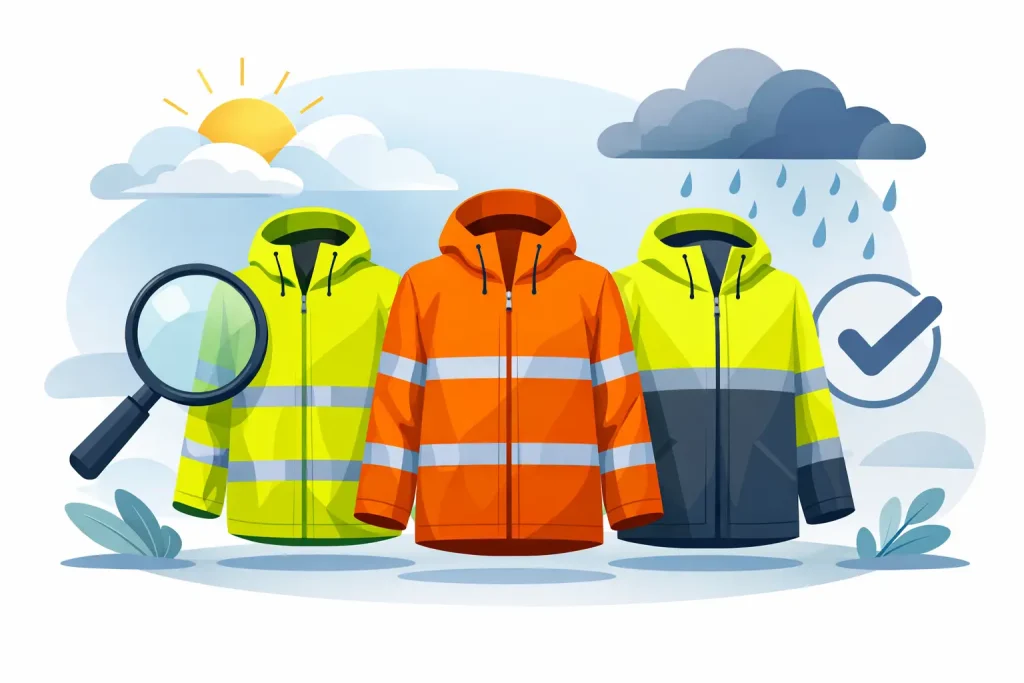 How to Choose a High Visibility Rain Jacket