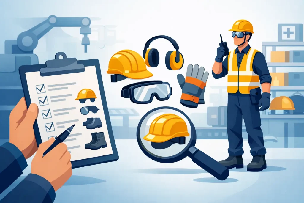 Shop Floor PPE Audit Example for Daily Checks